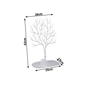 Fa alakú ékszertartó - fehér