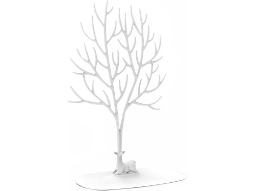 Fa alakú ékszertartó - fehér