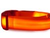 LED világító nyakörv 36-59cm - piros