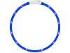 Akkumulátoros LED szilikon nyakörv 41-47cm - kék