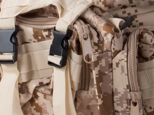 Taktikai hátizsák 48l - barna