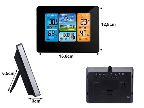 Vezeték nélküli időjárás állomás