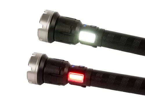 Akkumulátoros LED taktikai zseblámpa - XHP90