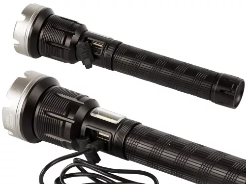 Akkumulátoros LED taktikai zseblámpa - XHP90