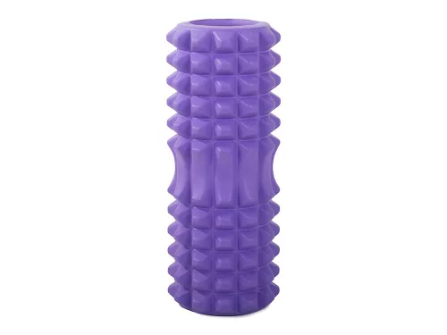 Fitnesz görgő 32x13cm - lila