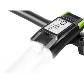   3 az 1-ben kérákpár lámpa kürttel és computerrel - zöld