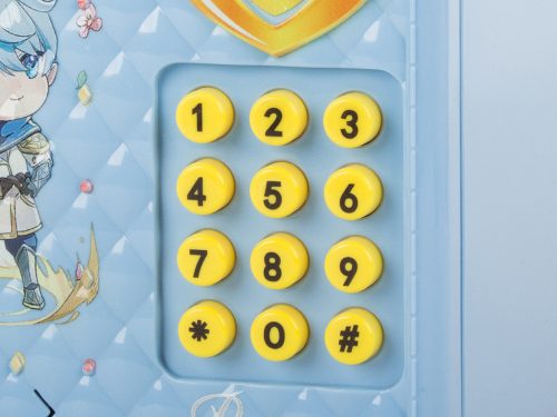 PIN kódos persely - kék