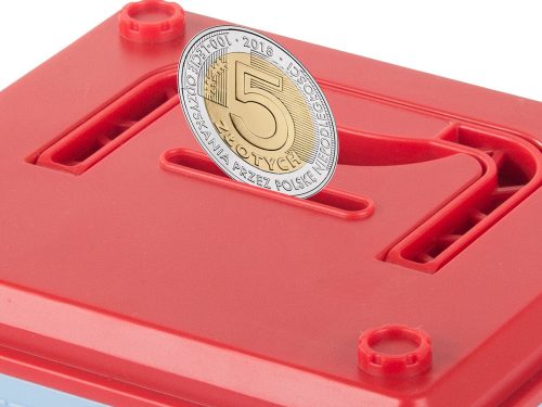 PIN kódos persely - kék