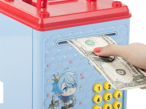 PIN kódos persely - kék