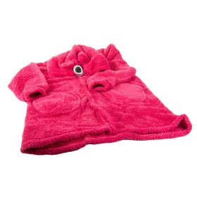 2 az 1-ben nagy méretű pulóver - sötét rózsaszín