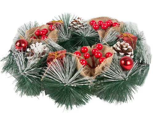 Karácsonyi koszorú - 30cm