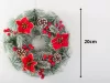 Karácsonyi koszorú - 20cm