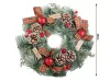Karácsonyi koszorú - 30cm