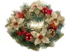 Karácsonyi koszorú felirattal - 40cm