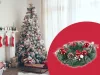 Karácsonyi koszorú - 30cm