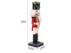 Karácsonyi fa diótörő figura - 25cm