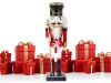 Karácsonyi fa diótörő figura - 25cm