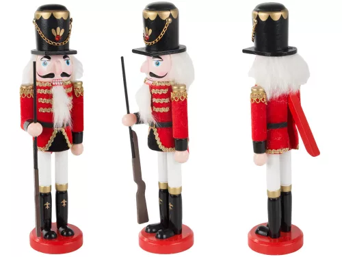Karácsonyi fa diótörő figura - 30cm