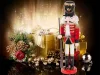 Karácsonyi fa diótörő figura - 30cm
