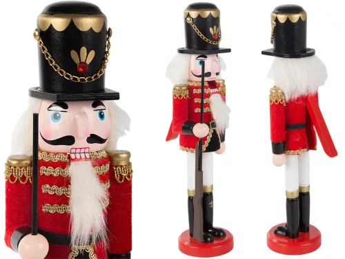 Karácsonyi fa diótörő figura - 30cm