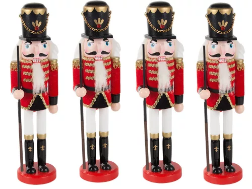 Karácsonyi fa diótörő figura - 30cm