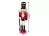 Karácsonyi fa diótörő figura - 30cm