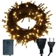 Fényfüzér 500 LED - meleg fehér