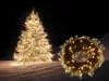 Fényfüzér 500 LED - meleg fehér