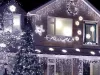Fényfüzér 500 LED - hideg fehér