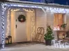 Fényfüzér 500 LED - hideg fehér