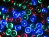 Fényfüzér 300 LED - színes