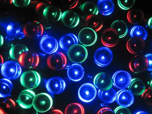 Fényfüzér 300 LED - színes