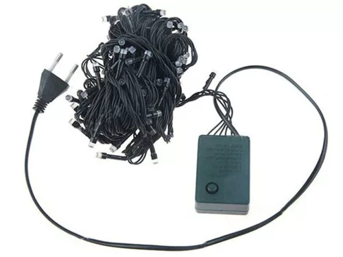 Fényfüzér 300 LED - színes