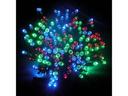 Fényfüzér 300 LED - színes