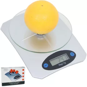 Elektromos konyhai mérleg LCD kijelzővel - 5kg/1g