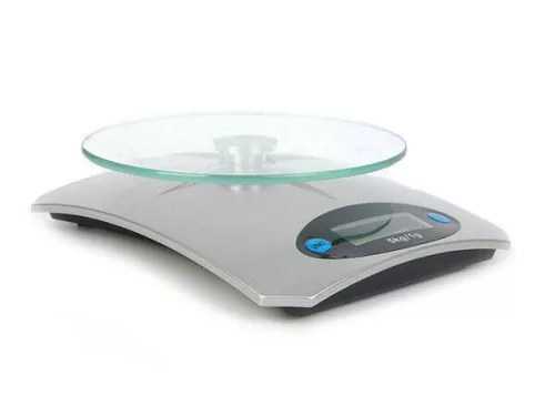 Elektromos konyhai mérleg LCD kijelzővel - 5kg/1g