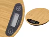 Bambusz elektromos konyhai mérleg - 5kg/1g