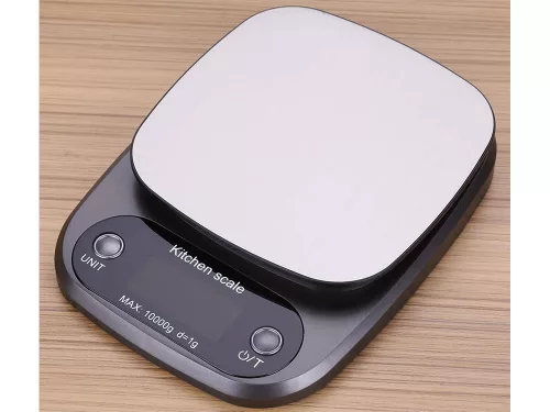 Elektromos konyhai mérleg LCD kijelzővel - 3kg/1g