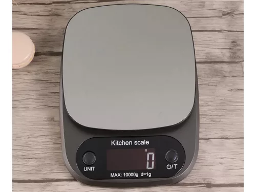 Elektromos konyhai mérleg LCD kijelzővel - 3kg/1g