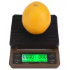 Elektromos kávémérleg, barna - 5kg/0,1g