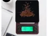 Elektromos kávémérleg, barna - 5kg/0,1g