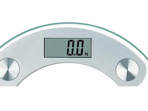 Edzett üveg fürdőszobai mérleg - 180kg