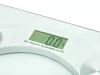 Edzett üveg fürdőszobai mérleg - 180kg