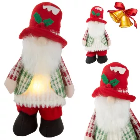 Karácsonyi törpe LED világítással - 30cm