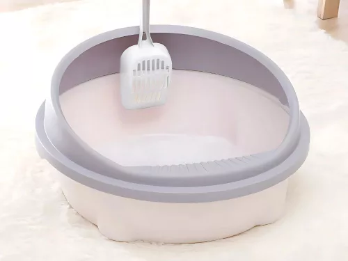 Macskaalomtálca lapáttal - 44,5x48,5x20cm