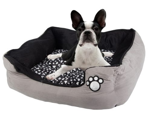 Kisállat fekhely 60x50cm - szürke