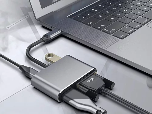 USB-C adapter HDMI, VGA, USB3.0, USB-C
