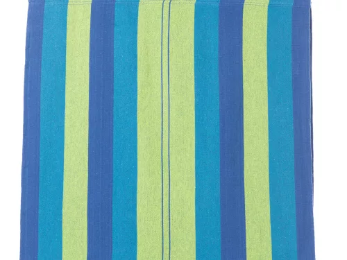 Csíkos kerti függőágy, kék - 200x80