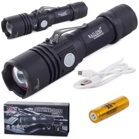 Katonai akkumulátoros LED zseblámpa - CREE XM-L3-U3