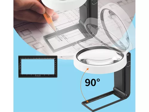 Nagyító LED világítással - 10x,25x